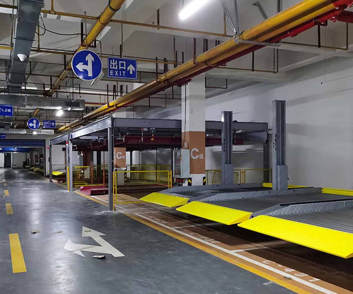 2層簡易類機械停車位長租