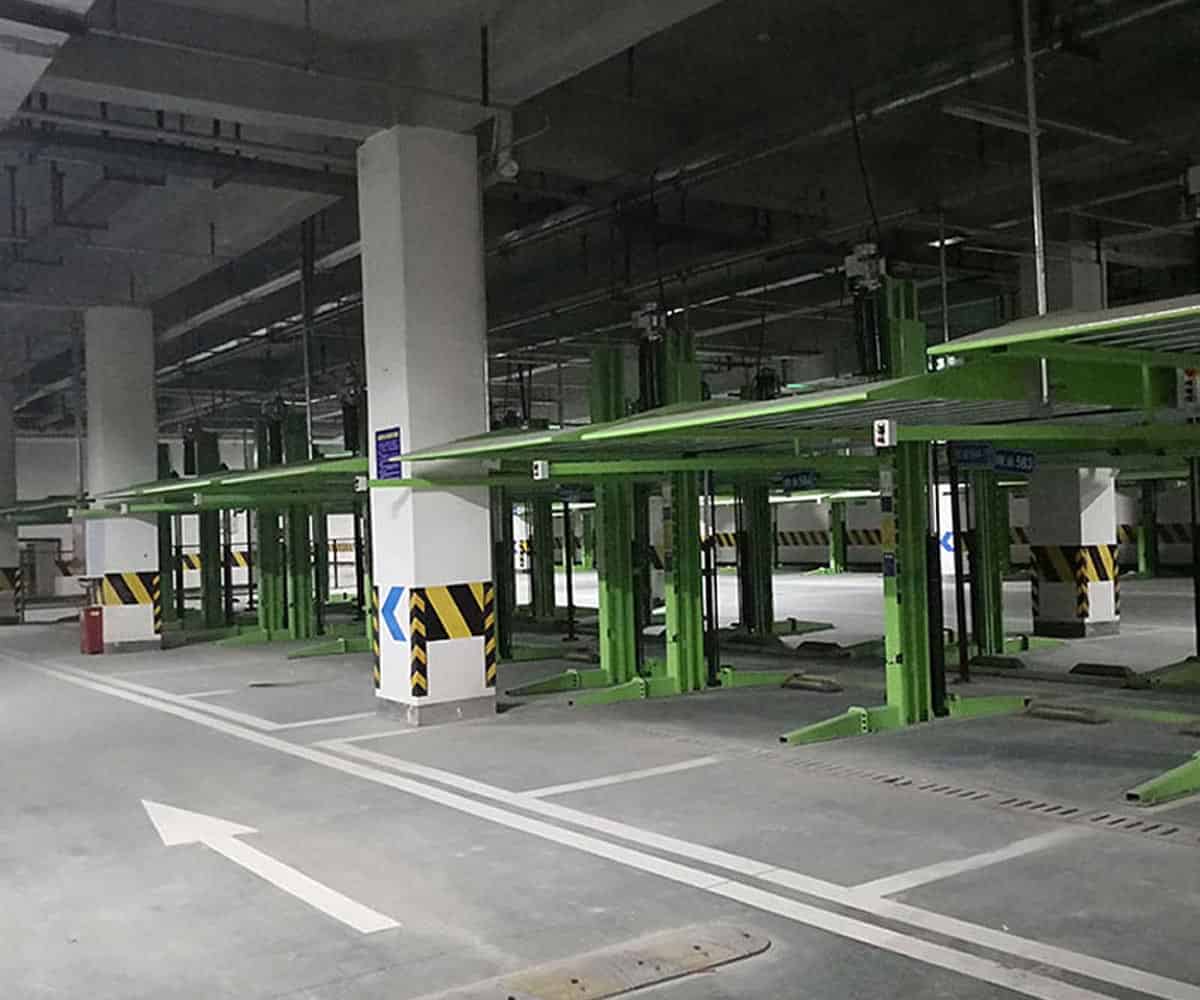雙柱簡易式停車立體車庫廠家