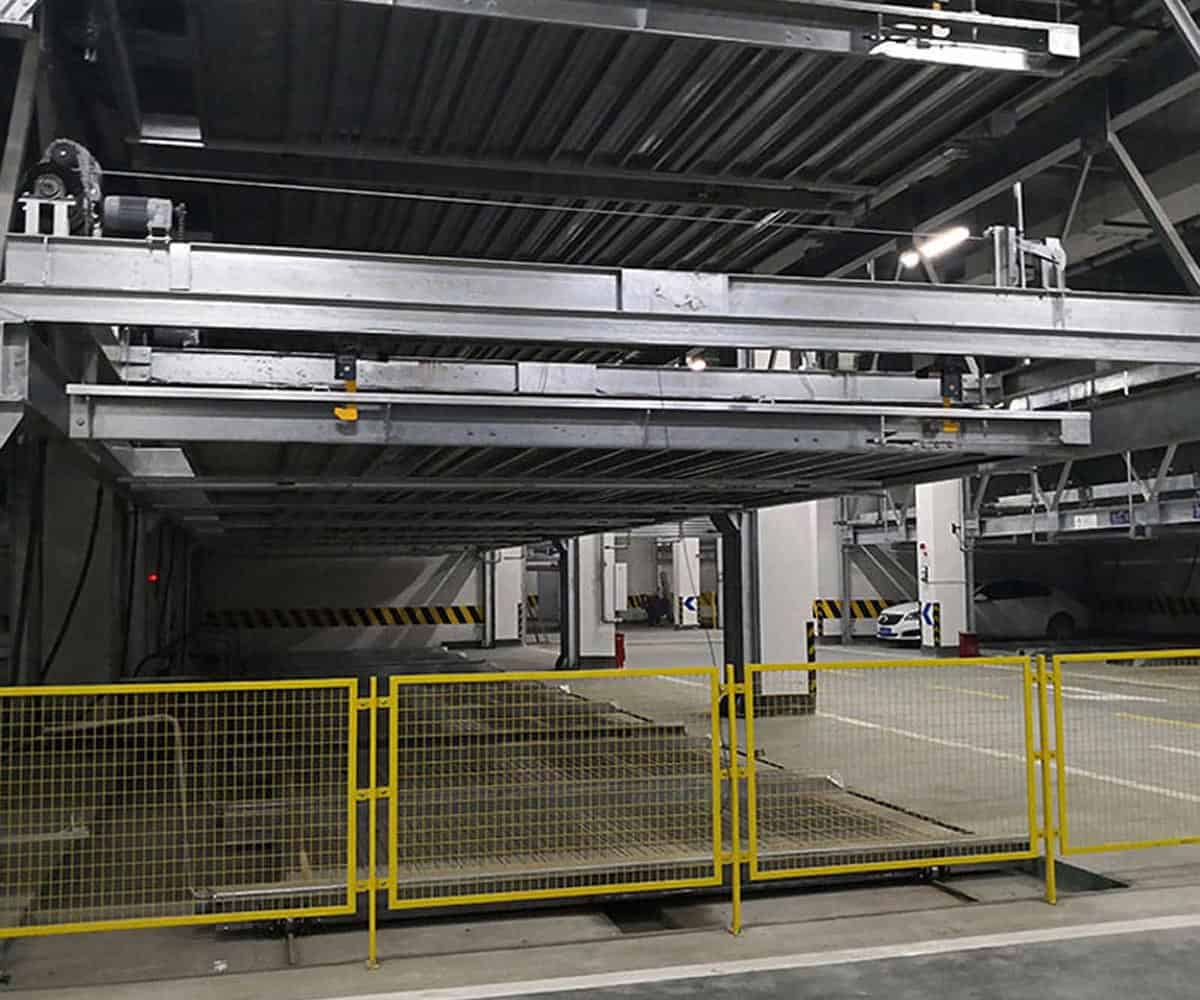 四柱簡易式立體停車位回收