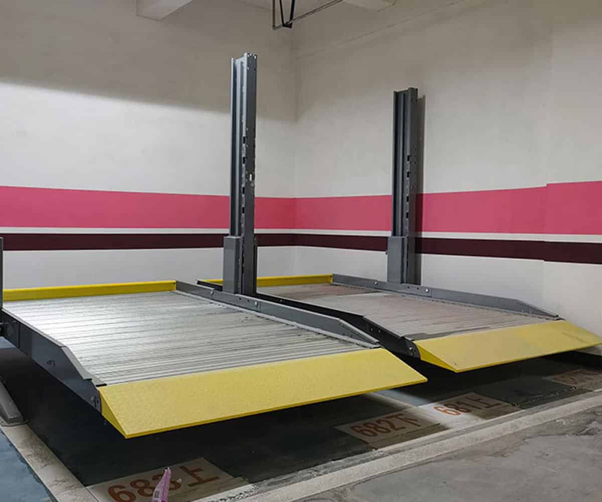 2層簡易升降停車設備租賃