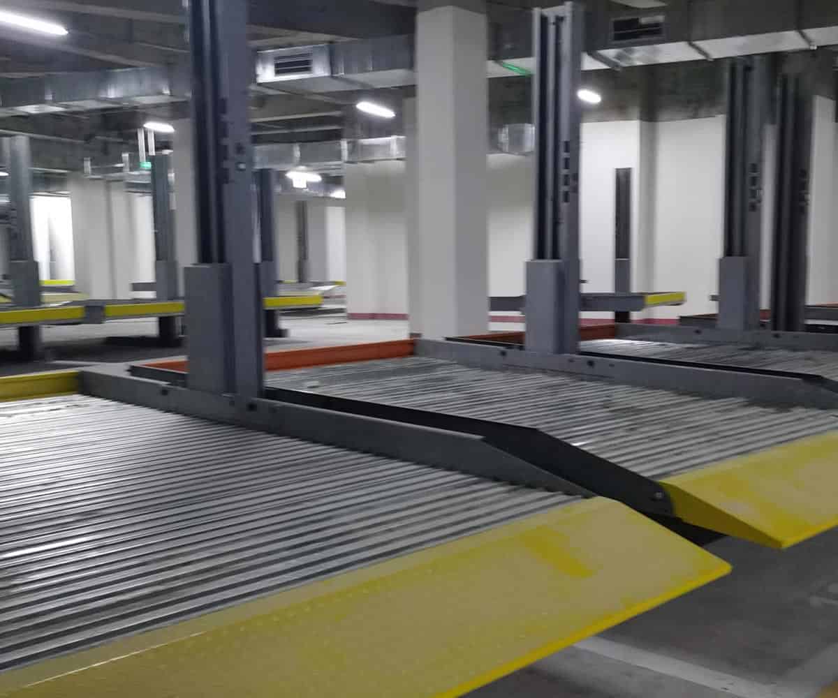 PSH上下升降立體車庫過驗收