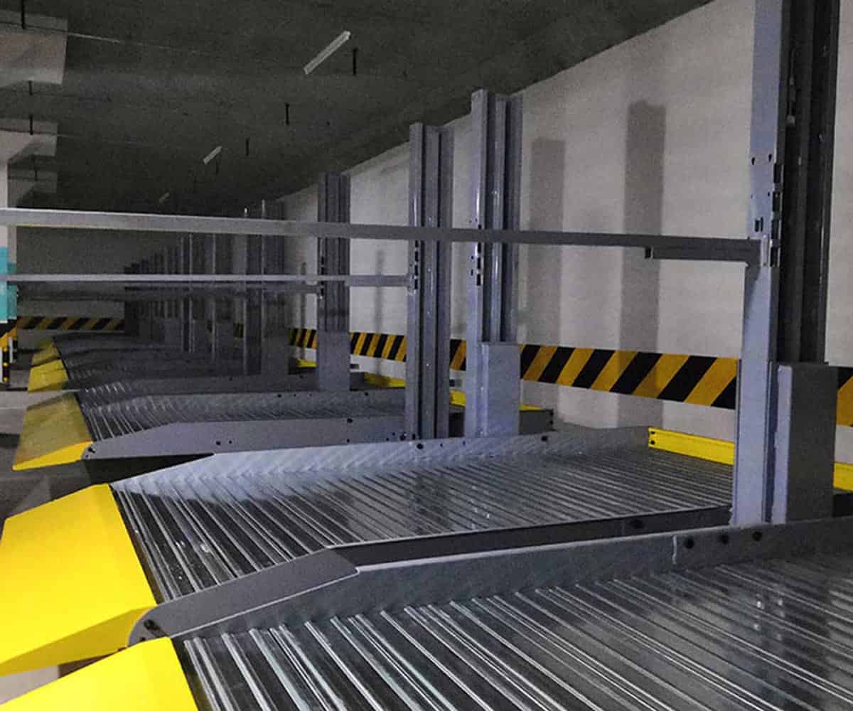 立體車庫極大的優勢在于節約用地